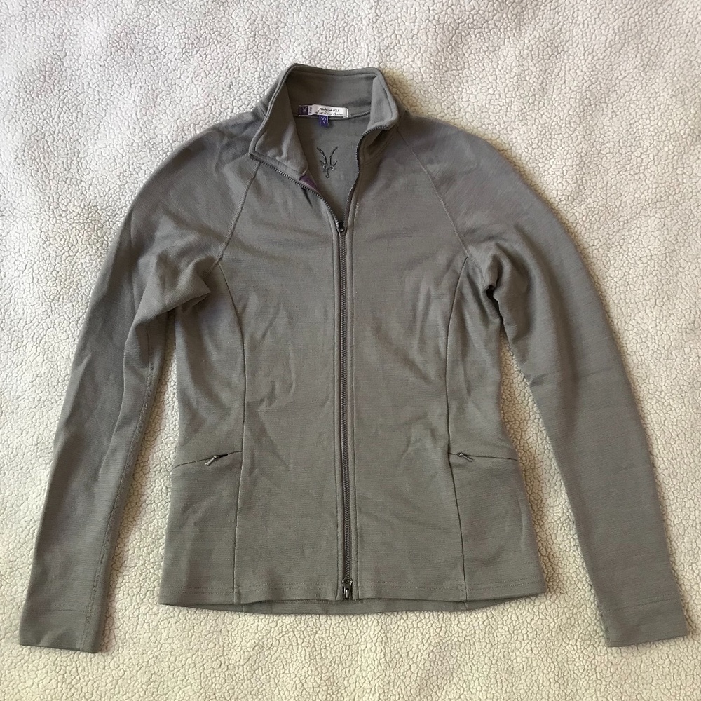 Ibex - Taupe Shak Sweater - Small